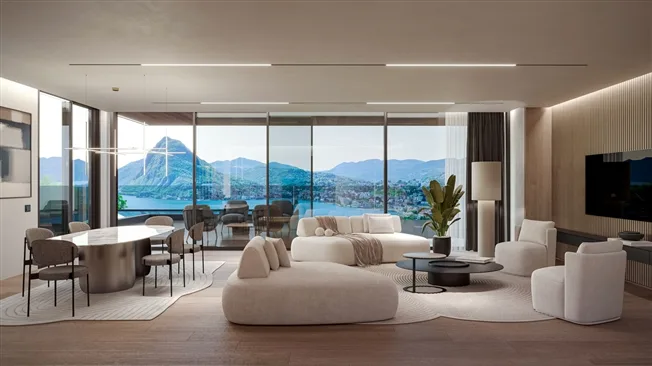 4.5 Zimmer Wohnung in Aldesago – foto 5 di 7