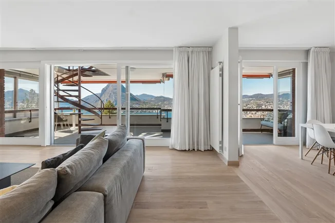 5.5 Zimmer Attikawohnung, 6977 Ruvigliana