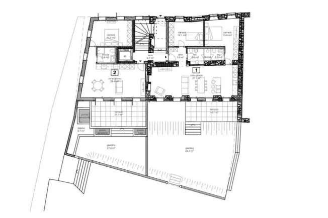 2.5 Zimmer Wohnung in Pura – photo 7 sur 12
