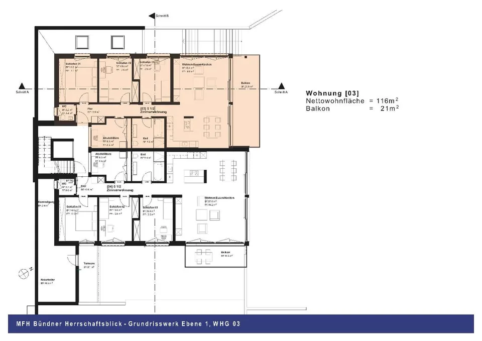 4.5 Zimmer Wohnung in Bad Ragaz – foto 2 di 5