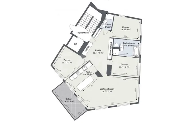4.5 Zimmer Wohnung, 8620 Wetzikon ZH