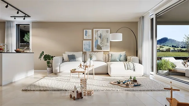 4.5 Zimmer Wohnung in St. Gallenkappel – foto 2 di 11