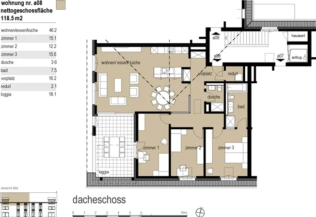 4.5 Zimmer Wohnung in Wängi – Foto 4 von 5
