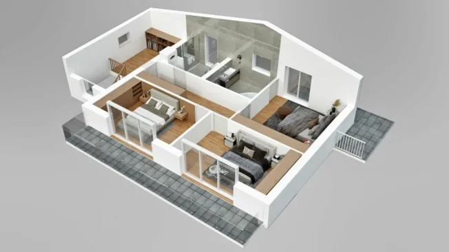 Grand chalet de 5,5 pièces avec sous-sol et garage double, sur plan avec toutes les finitions au gré du preneur. – foto 23 di 23