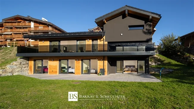5.5 Zimmer Einfamilienhaus in Crans-Montana – Foto 10 von 12