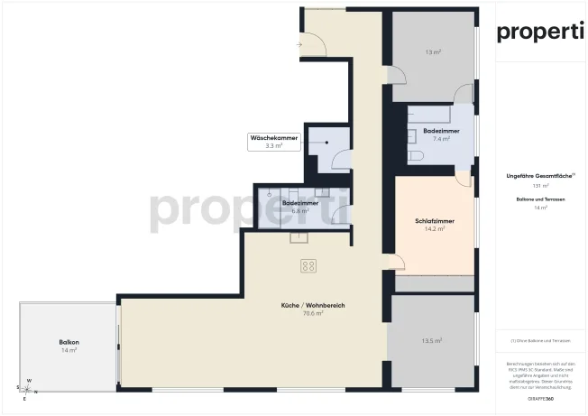 4.5 Zimmer Wohnung, 5210 Windisch