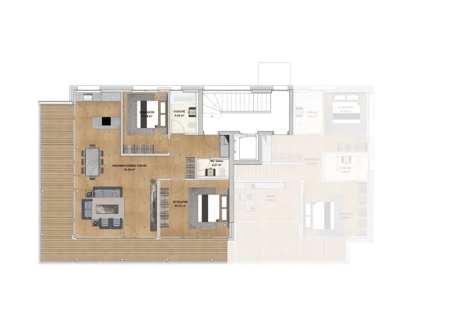 3.5 Zimmer Wohnung, 5734 Reinach AG