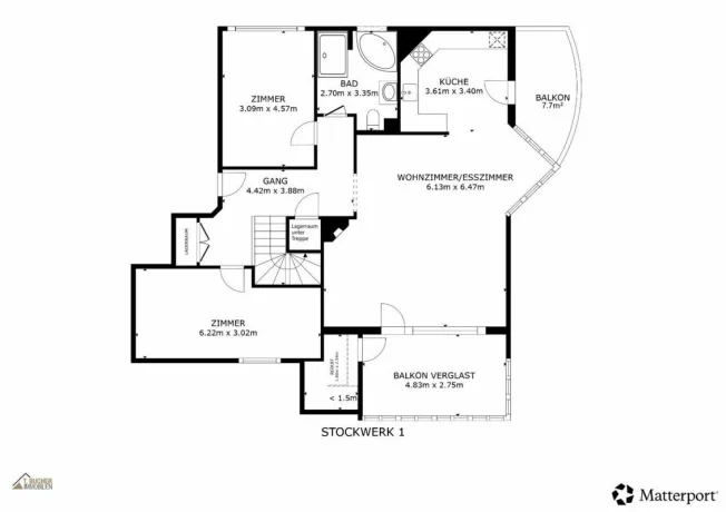 5.5 Zimmer Wohnung, 4802 Strengelbach