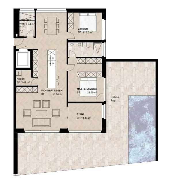 4.5 Zimmer Wohnung in Reinach AG – foto 6 di 6