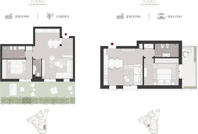 2.5 Zimmer Wohnung in Stabio – Foto 12 von 12
