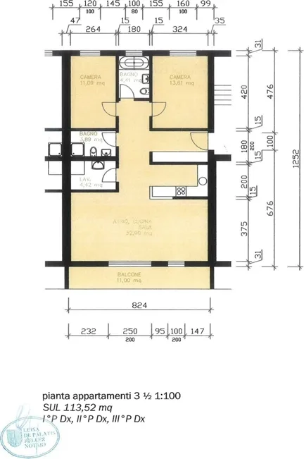 3.5 Zimmer Wohnung in Stabio – Foto 11 von 11