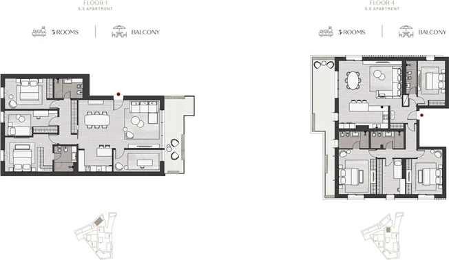5.5 Zimmer Wohnung in Stabio – Foto 13 von 13