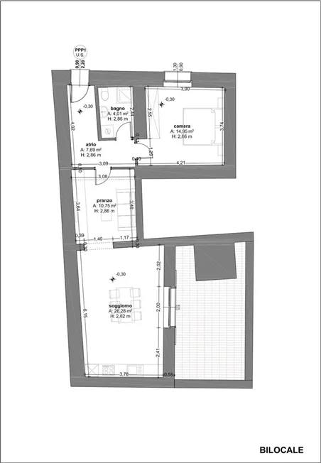 2.5 Zimmer Wohnung in Rancate – photo 8 sur 8