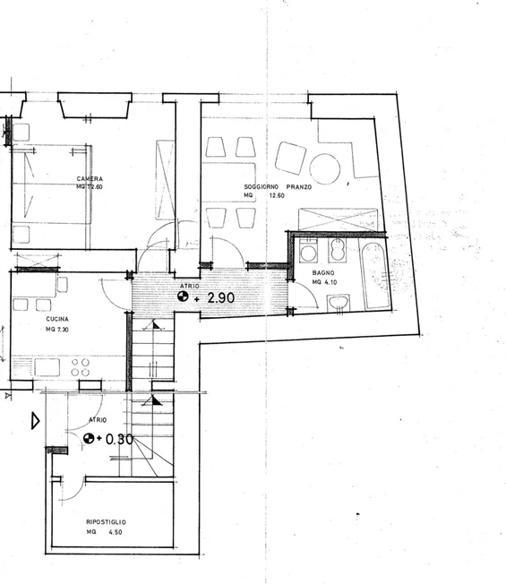 2 Zimmer Wohnung, 6955 Cagiallo