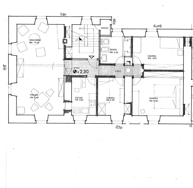 4.5 Zimmer Wohnung, 6955 Cagiallo