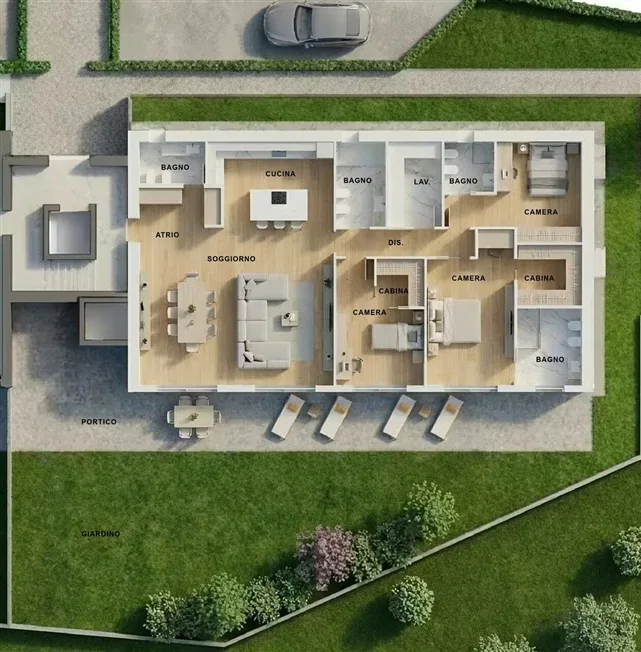 4.5 Zimmer Wohnung, 6900 Lugano