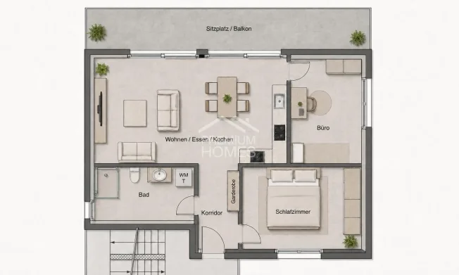 3.5 Zimmer Wohnung, 4563 Gerlafingen