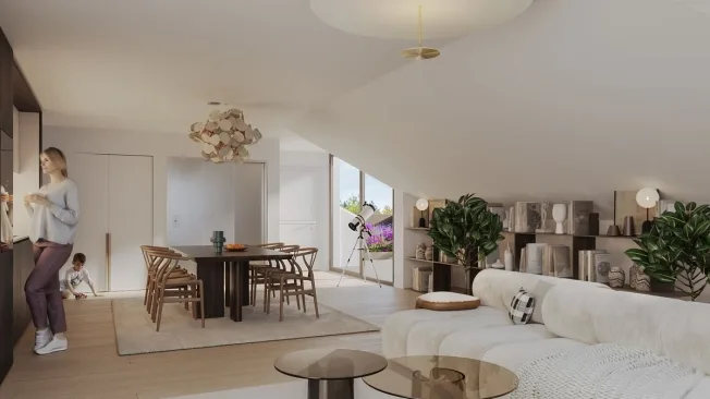 3.5 Zimmer Wohnung, 1008 Prilly