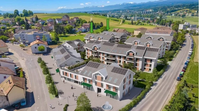 3.5 Zimmer Wohnung, 1026 Echandens-Denges