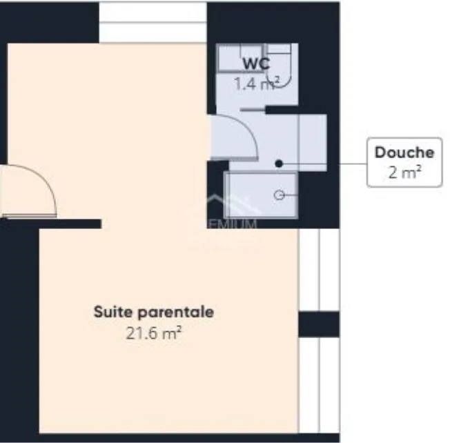 4.5 Zimmer Wohnung, 1684 Mézières FR