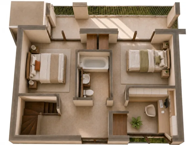 3 Zimmer Villa, 1908 Riddes