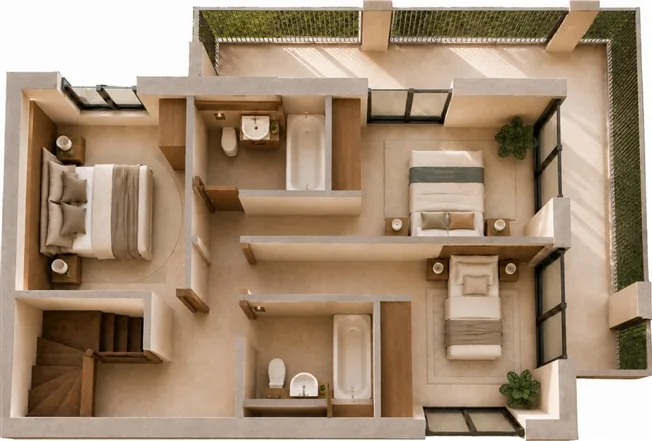 4 Zimmer Villa, 1908 Riddes
