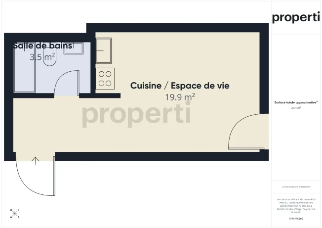 1 Zimmer Wohnung, 3963 Crans-Montana