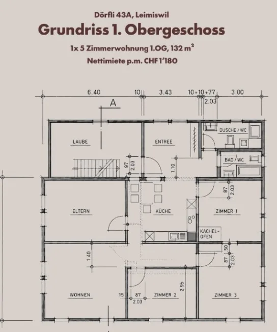 13.5 Zimmer Einfamilienhaus, 4935 Leimiswil