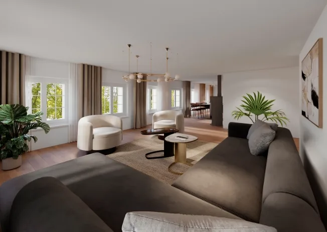 4.5 Zimmer Wohnung, 9643 Krummenau