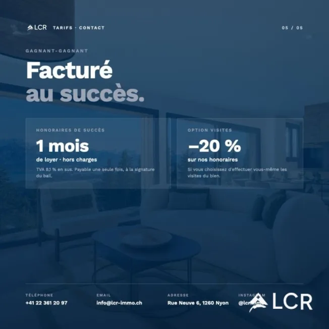 4 Zimmer Wohnung, 1071 Chexbres