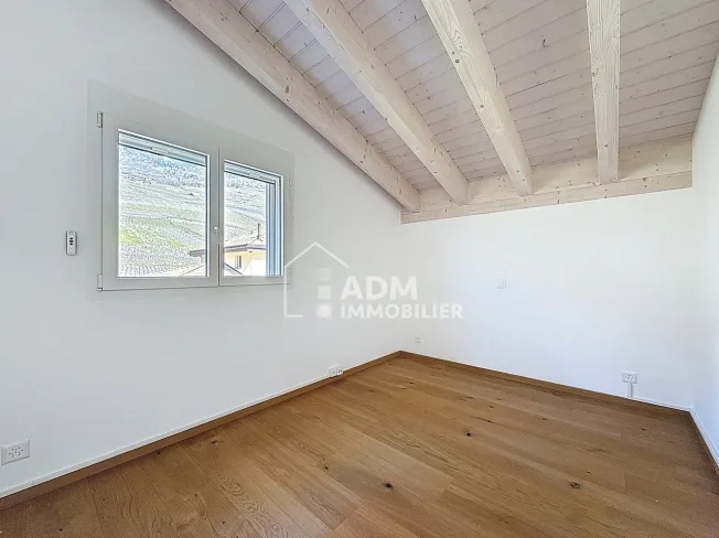 Leytron, ampio appartamento di 4.5 locali in attico – foto 15 di 16