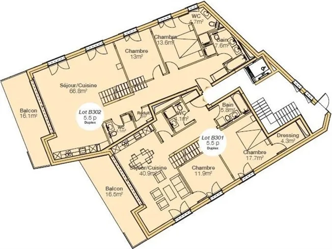 5.5 Zimmer Wohnung, 1071 Chexbres