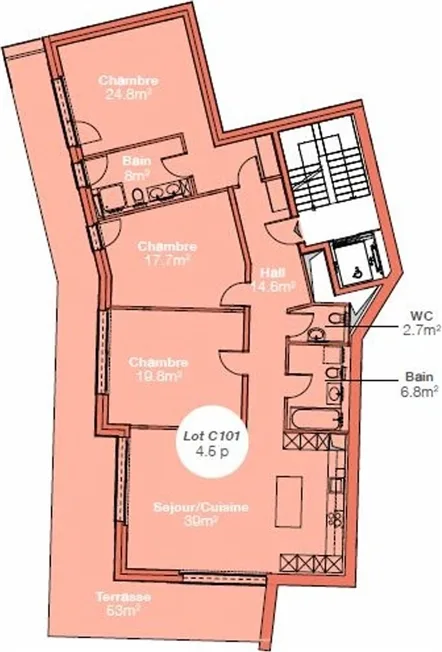 4.5 Zimmer Wohnung, 1071 Chexbres