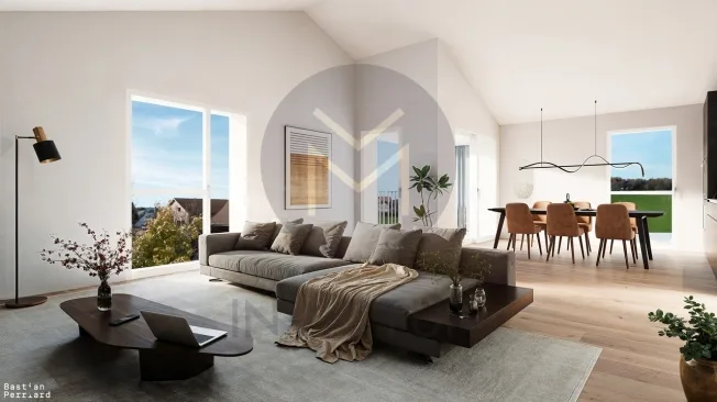3.5 Zimmer Wohnung, 1627 Vaulruz