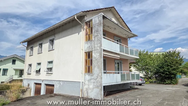8 Zimmer Einfamilienhaus, 1870 Monthey