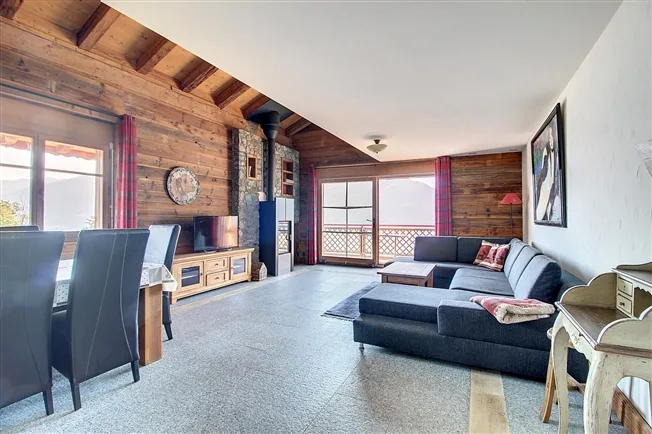 5.5 Zimmer Attikawohnung in Ovronnaz – Foto 2 von 14