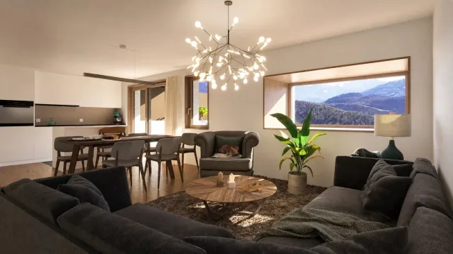 5.5 Zimmer Wohnung, 1964 Conthey