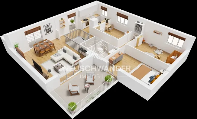 4.5 Zimmer Attikawohnung, 2800 Delémont