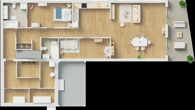 3.5 Zimmer Wohnung, 2800 Delémont