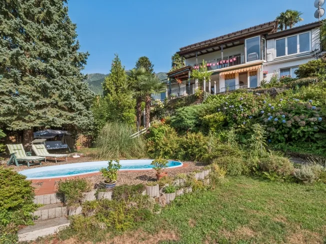 4 Zimmer Einfamilienhaus, 6574 Vira (Gambarogno)