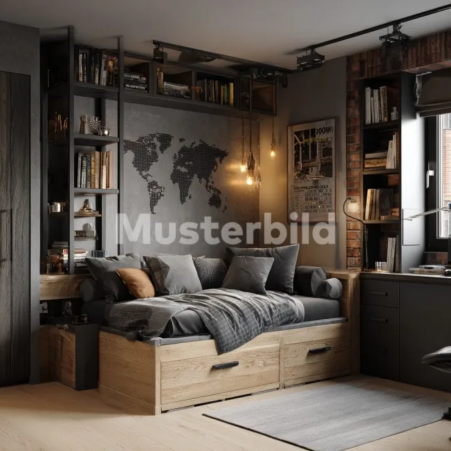 1 Zimmer Wohnung, 8487 Rämismühle