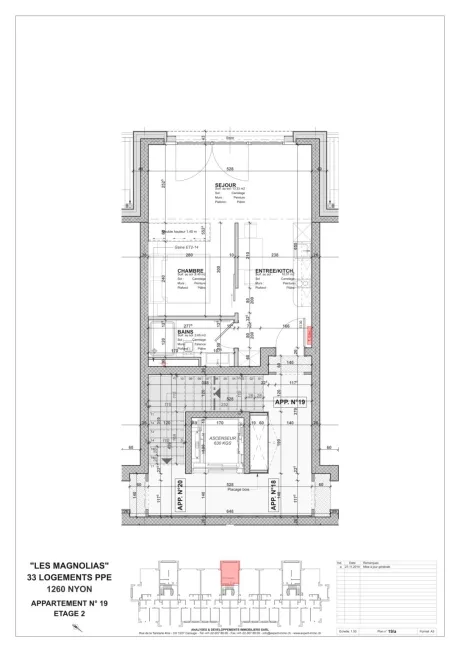 1 Zimmer möbl. Wohnobjekt, 1260 Nyon
