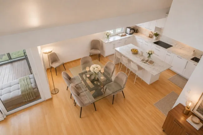 5.5 Zimmer Attikawohnung in Founex – Foto 6 von 9
