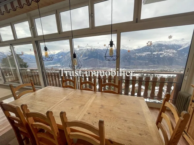 4.5 Zimmer Attikawohnung in Crans-Montana – photo 10 sur 14