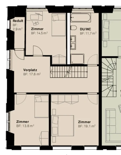 6.5 Zimmer Wohnung in Ottikon (Gossau ZH) – photo 7 of 9