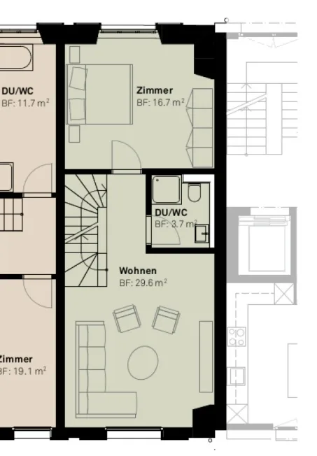 4.5 Zimmer Einfamilienhaus in Ottikon (Gossau ZH) – foto 7 di 9