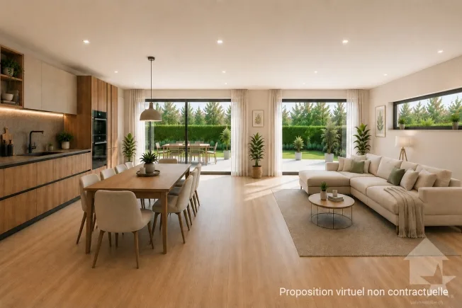 4.5 Zimmer Villa in Miège – foto 2 di 5