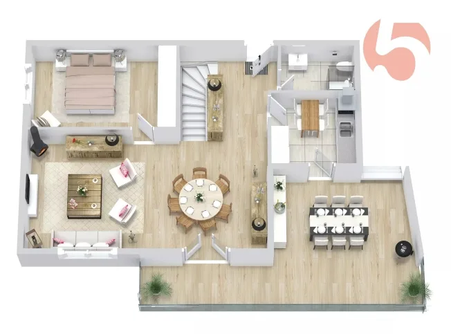 5.5 Zimmer Einfamilienhaus in Blonay – Foto 10 von 16