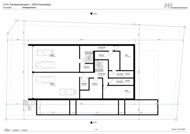 5.5 Zimmer Doppeleinfamilienhaus in Hünenberg See – Foto 10 von 10