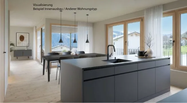 3.5 Zimmer Wohnung in Seewis Dorf – Foto 4 von 7